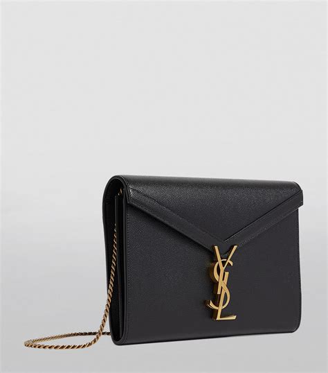 cassandre ysl monogram leather wallet on chain|Saint Laurent Cassandre Leather Wallet on a Chain .